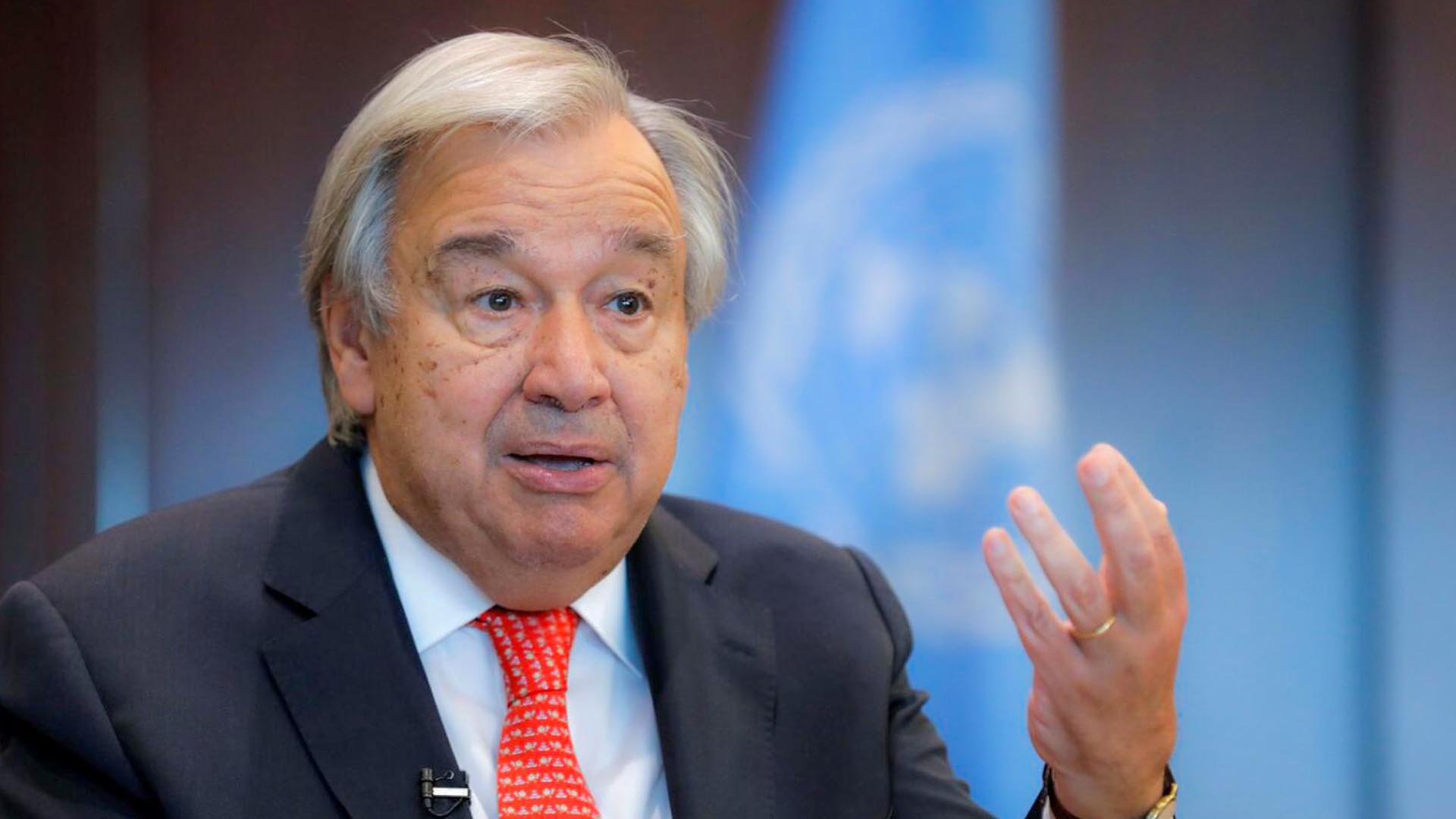 UN Secretary-General condemns Gaza air strikes on civilians